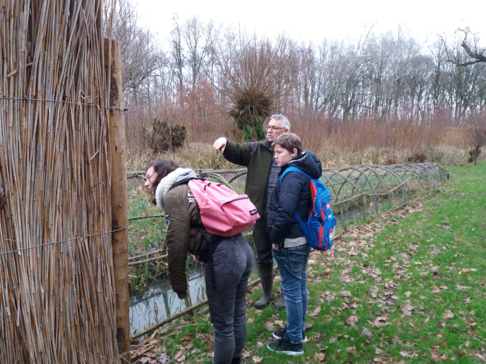 Boswachter Eric Baars vertelt over het werken buiten en het opknappen van de eendenkooi in Waardenburg
